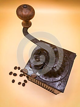 vintage coffee grinder