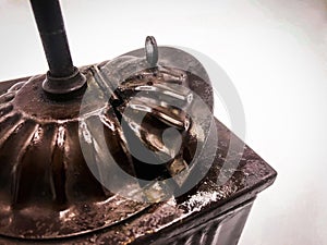 vintage coffee grinder