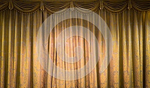 Beautiful vintage curtain