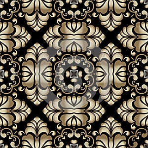 Beautiful vintage floral Paisley seamless pattern. Vector ornamental ethnic background. Repeat patterned decorative backdrop.
