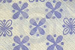 Beautiful vintage napkin, floral motiv, background, paper texture