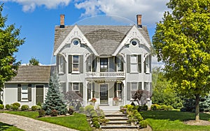 Beautiful vintage old Canadian house