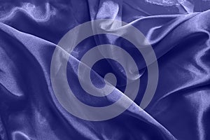 Beautiful violet silk background. Draped background of fabric, texture