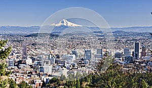 Beautiful Vista of Portland, Oregon