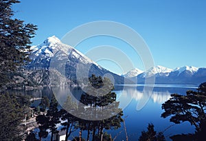 beautiful viux of Nahuel Huapi lake, Bariloche Argentina photo