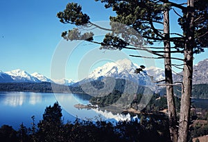 beautiful viux of Nahuel Huapi lake, Bariloche Argentina photo