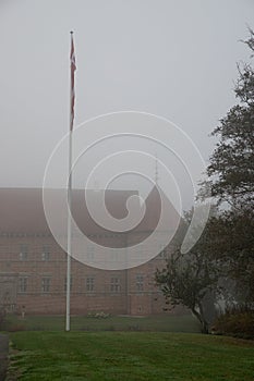 The beautiful Voergaard Castle