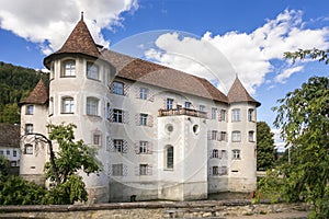 beautiful water castle at Glatt Germany