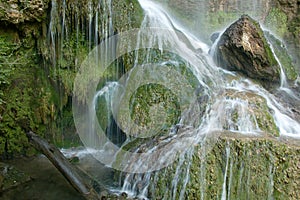 Beautiful waterfall in the forest