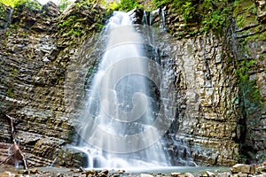 Beautiful waterfall in the forest