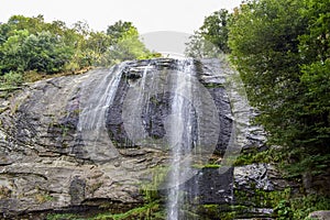 A beautiful waterfall in the forest