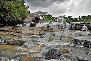 A beautiful waterfall on the hills of Kaimur.