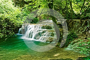 Beautiful waterfall in Lovech, Bulgaria