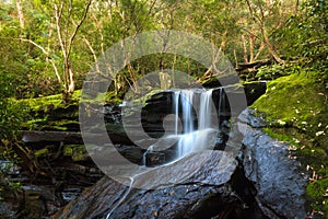 Beautiful waterfall in New South Wales, Australia