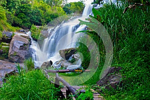 A beautiful waterfall in northern Thailand