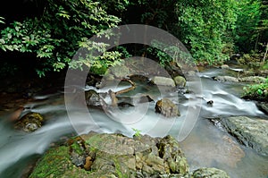 Beautiful waterfall , Thailand