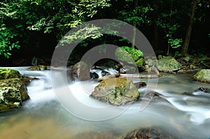 Beautiful waterfall , Thailand