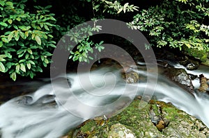 Beautiful waterfall , Thailand