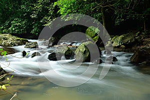 Beautiful waterfall , Thailand