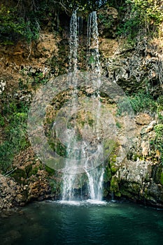 Beautiful waterfall Veliki Buk, Lisine in Serbia