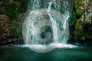 Beautiful waterfall Veliki Buk, Lisine in Serbia