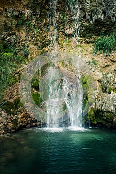 Beautiful waterfall Veliki Buk, Lisine in Serbia photo