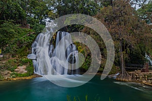 A beautiful Waterfalls of Tamasopo san luis potosi mexico photo