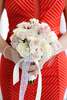 Beautiful wedding bouquet