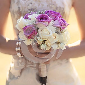 Beautiful wedding bouquet