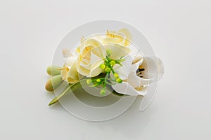 Beautiful wedding boutonniere