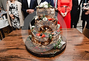 Beautiful wedding cake