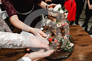 Beautiful wedding cake