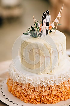 Beautiful wedding cake