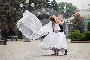 Beautiful wedding couple