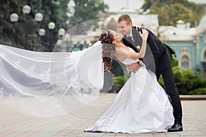 Beautiful wedding couple