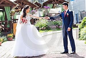 Beautiful wedding dance