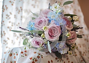 Beautiful wedding flowers. Gift flowers. photo