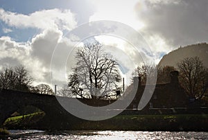 A beautiful Welsh cottage by the river