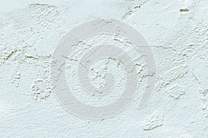 Beautiful white cement wall plastered surface background and texture pattern. Blank concrete white rough wall for background