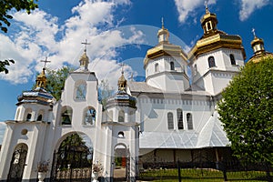 Orthodox Church of St. Nicholas outdoor.  Busk city. Lviv region. Ukraine photo