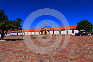 Beautiful white city of Sucre in Bolivia