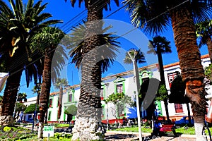 Beautiful white city of Sucre in Bolivia photo