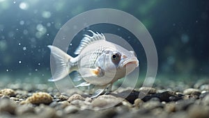 beautiful white fish