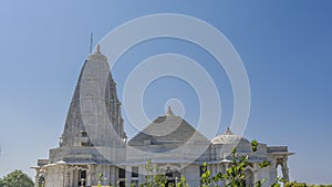 Beautiful white marble temple Birla Mandir- Lakshmi Narayana