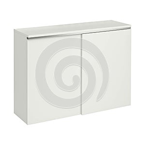 Beautiful white modern cupboard