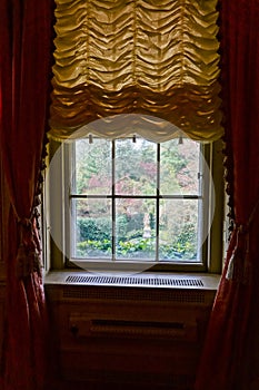 Beautiful Window in the Hillwood Mansion museum photo