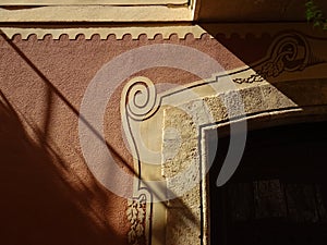 Beautiful window in Tarragona. Spain.