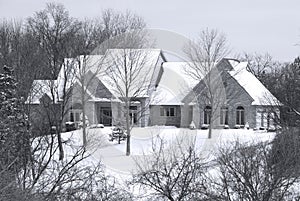 Beautiful Winter Home in a Secluded Country Setting