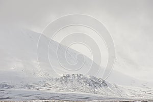 Beautiful winter landscape, Altai mountains Russia