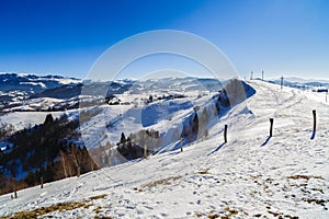 Beautiful winter landscape